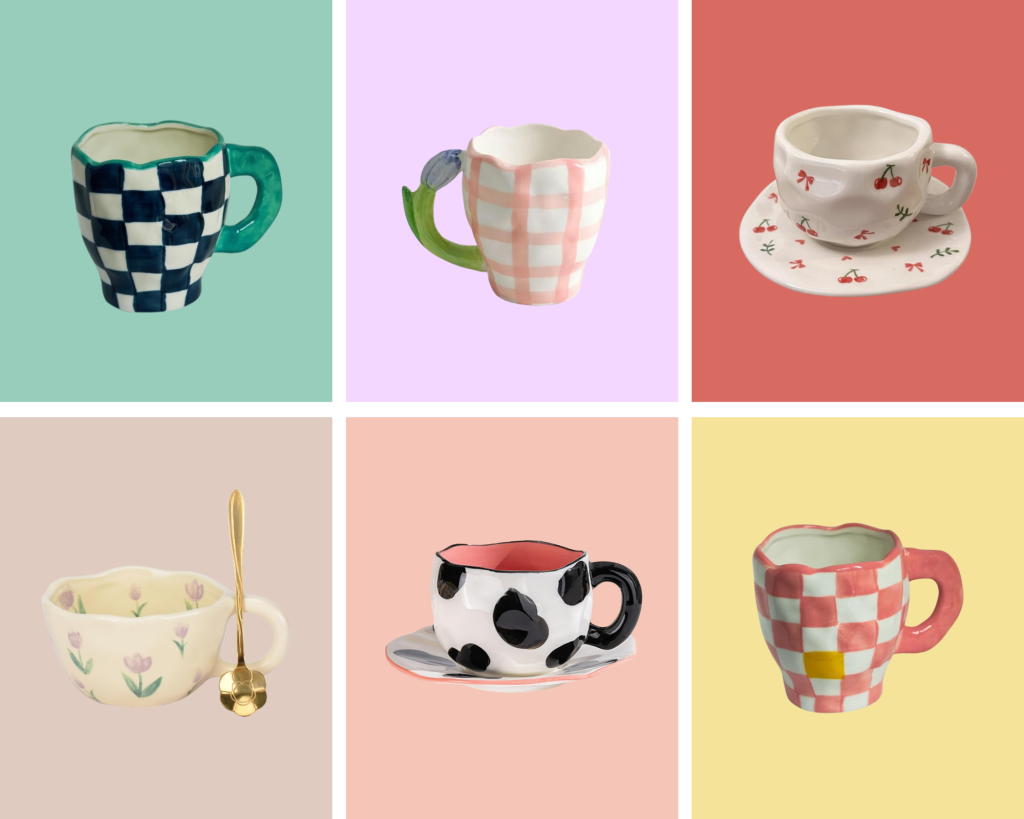 Conjunto de tazas de la marca Muuug.