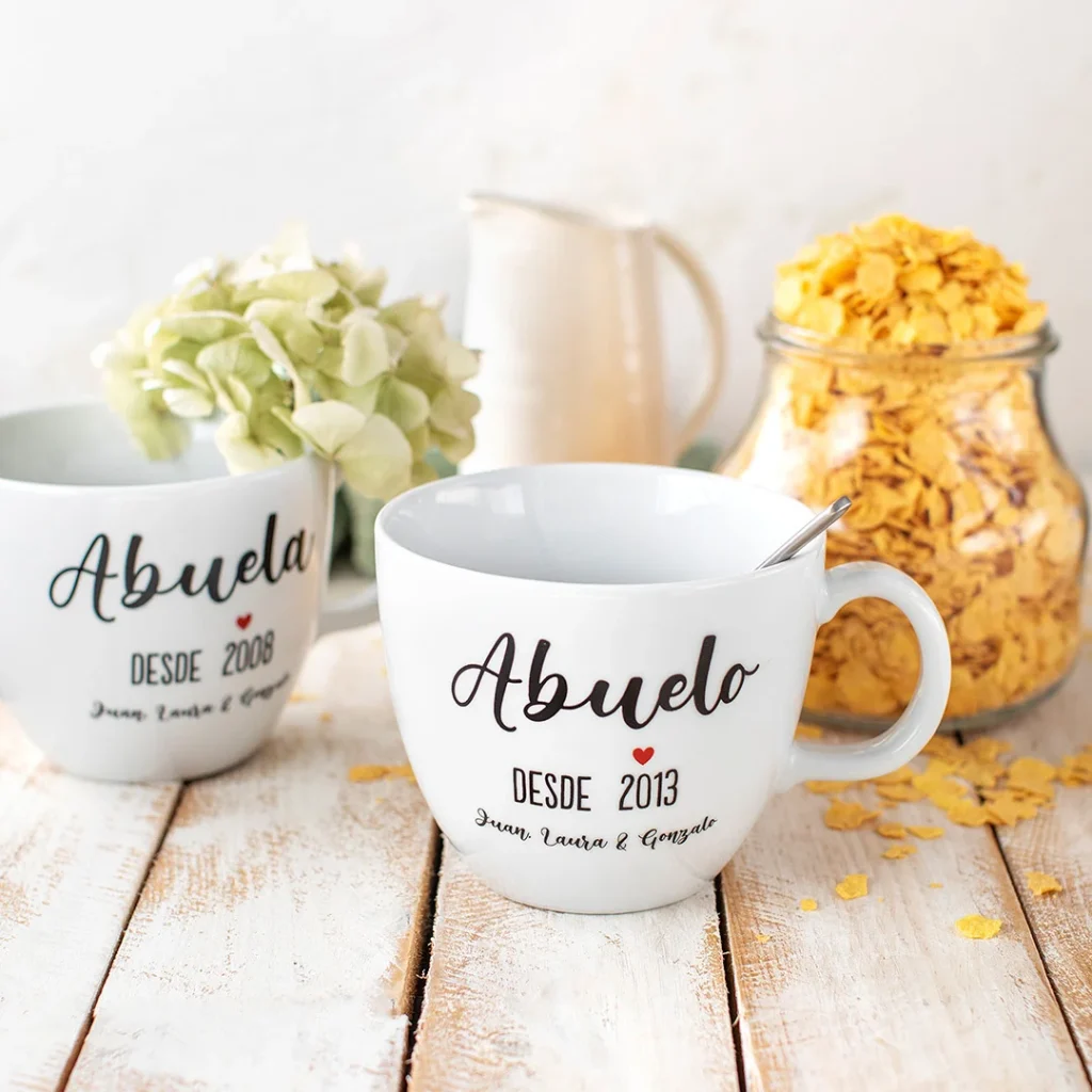 Tazas familiares (Tazas para abuelos)
