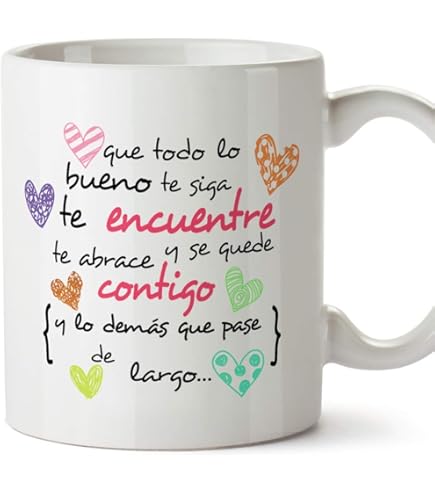 tazas con frases motivacionales para regalar