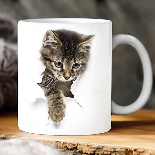 Tazas personalizadas de tus gatos con diseño adorable