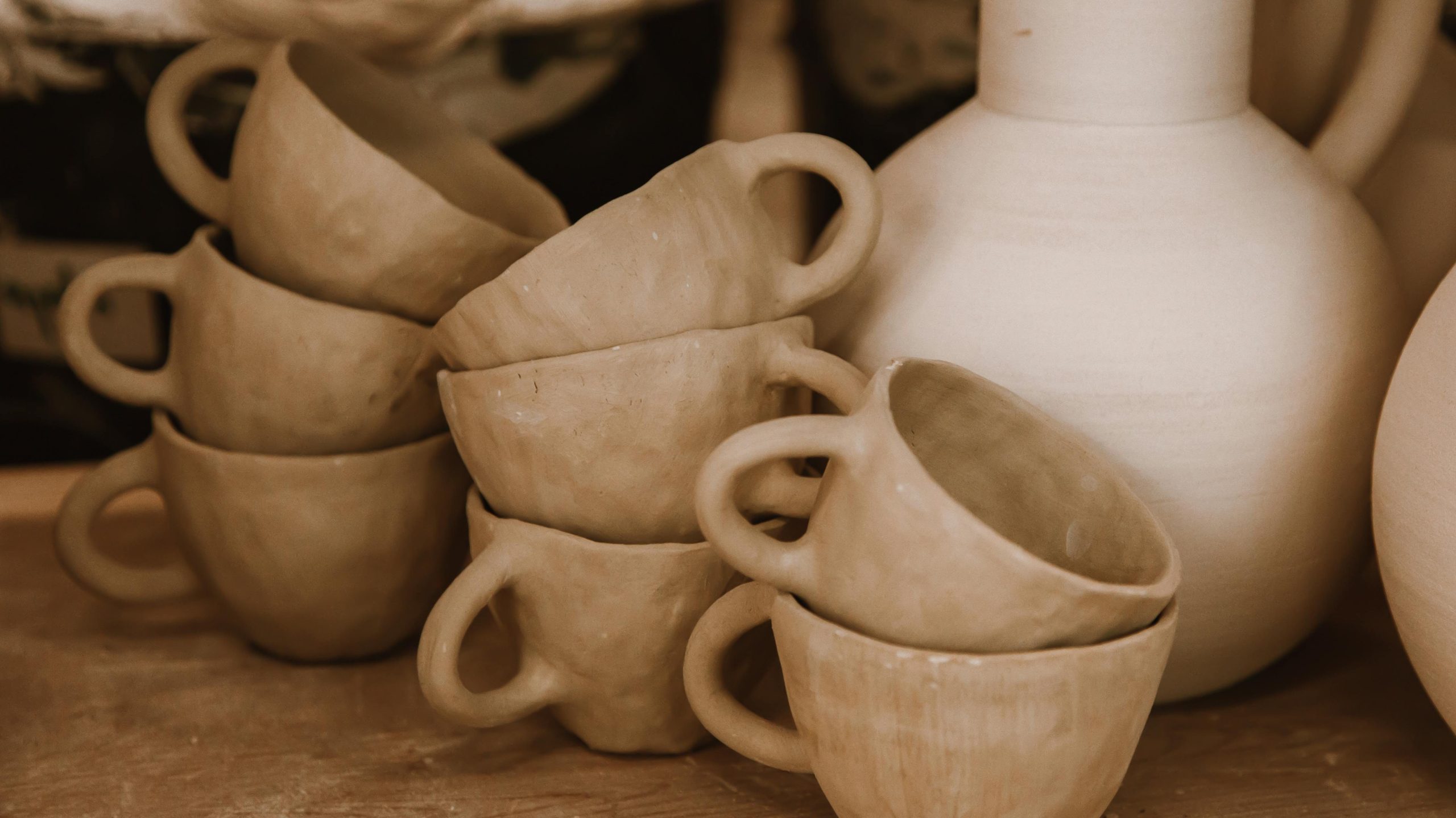 paso a paso hacer taza de cerámica