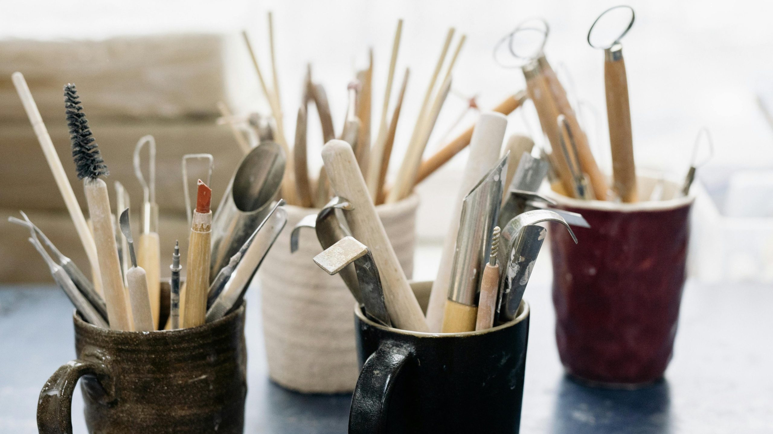 materiales para hacer una taza de cerámica